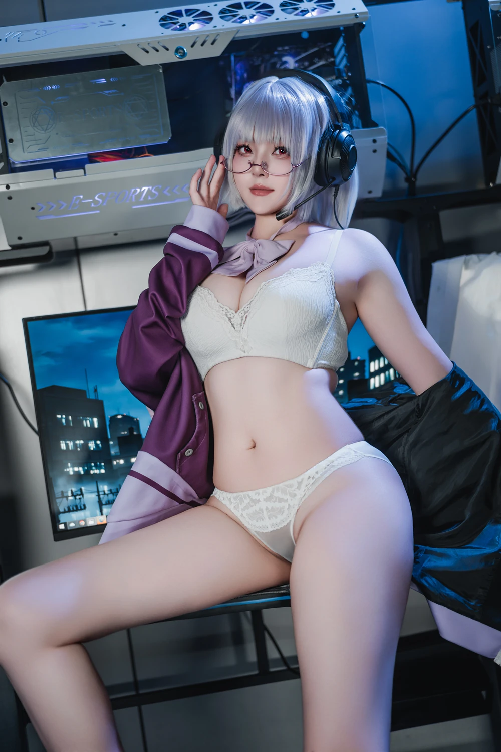 Cosplay Natsuko夏夏子 – GRIDMAN 新条茜 - P75