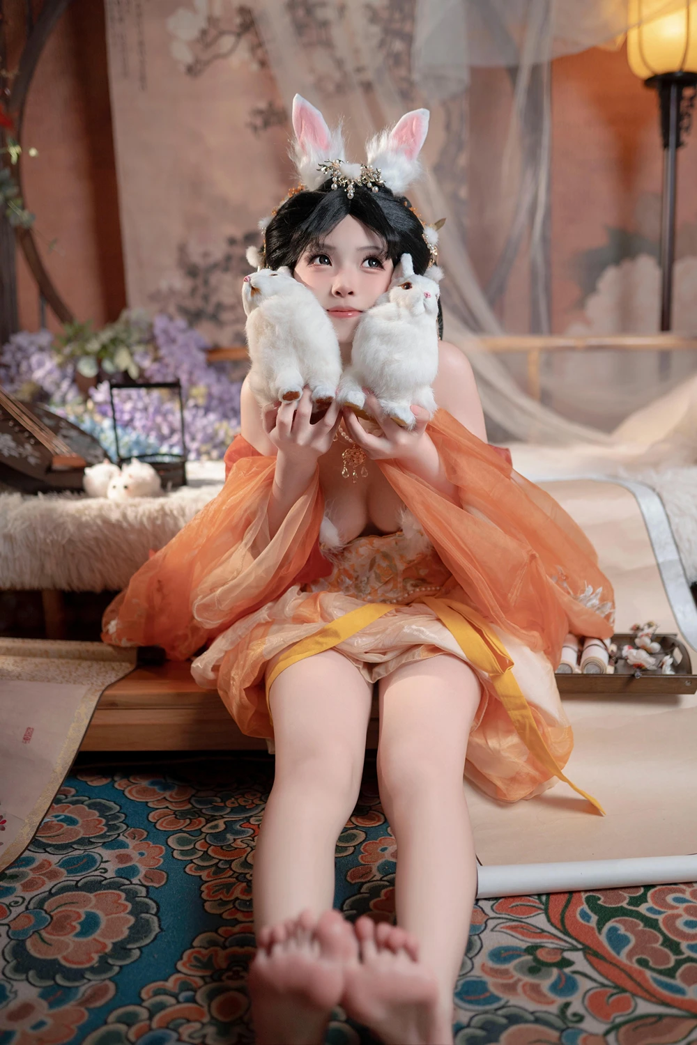 Cosplay Bangni邦尼 – 中秋节玉兔 - P41
