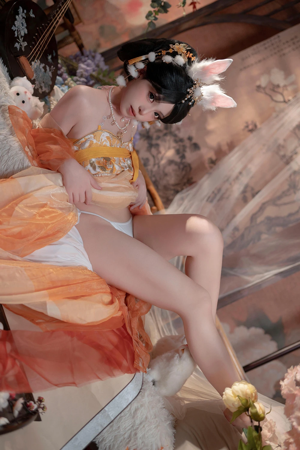 Cosplay Bangni邦尼 – 中秋节玉兔 - P4