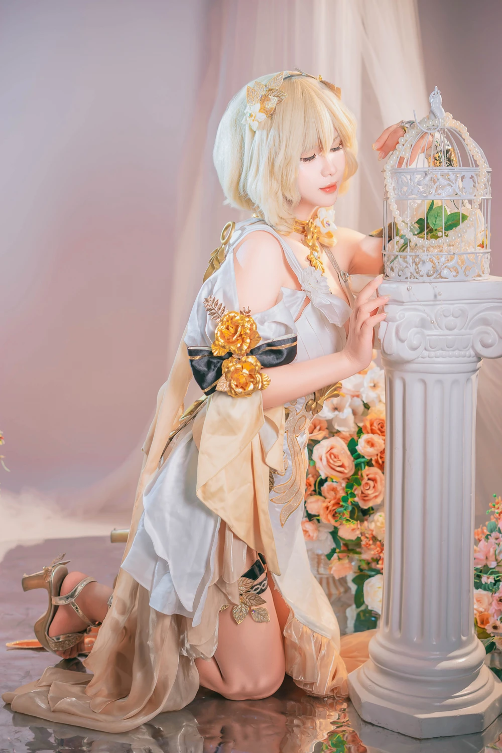 Cosplay Pyonピオン – Aglaea HonkaiStar Rail 崩铁 阿格莱雅 - P4