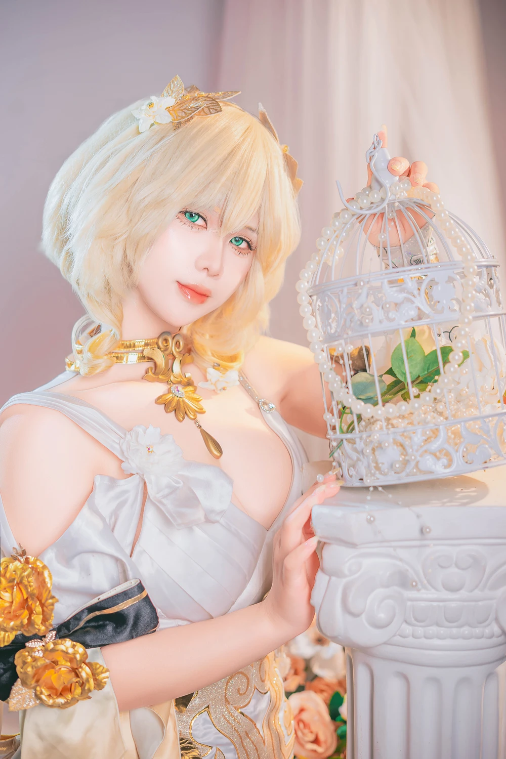Cosplay Pyonピオン – Aglaea HonkaiStar Rail 崩铁 阿格莱雅 - P5