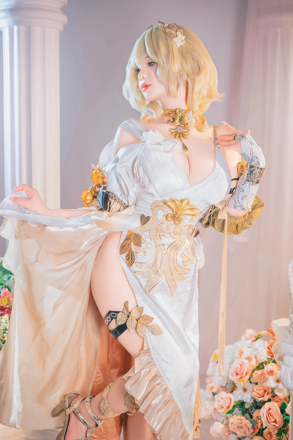 Cosplay Pyonピオン – Aglaea HonkaiStar Rail 崩铁 阿格莱雅 - P8