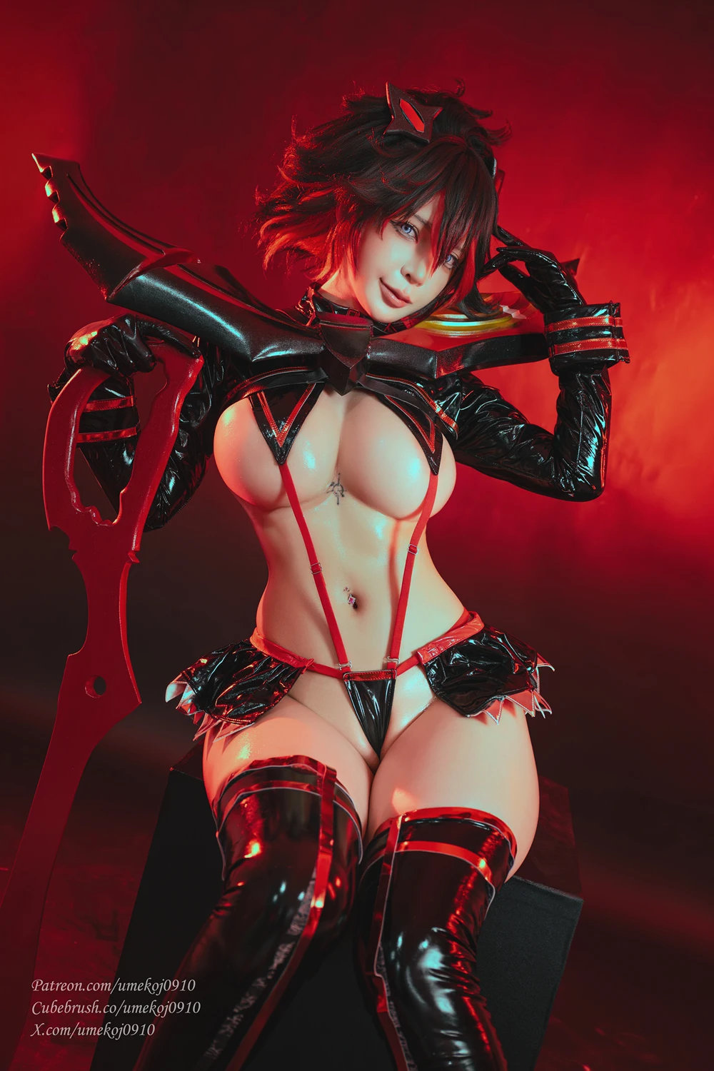 Cosplay Umeko.J – Ryuko Matoi Kamui Senketsu Ver. 「Kill la Kill」 - P52
