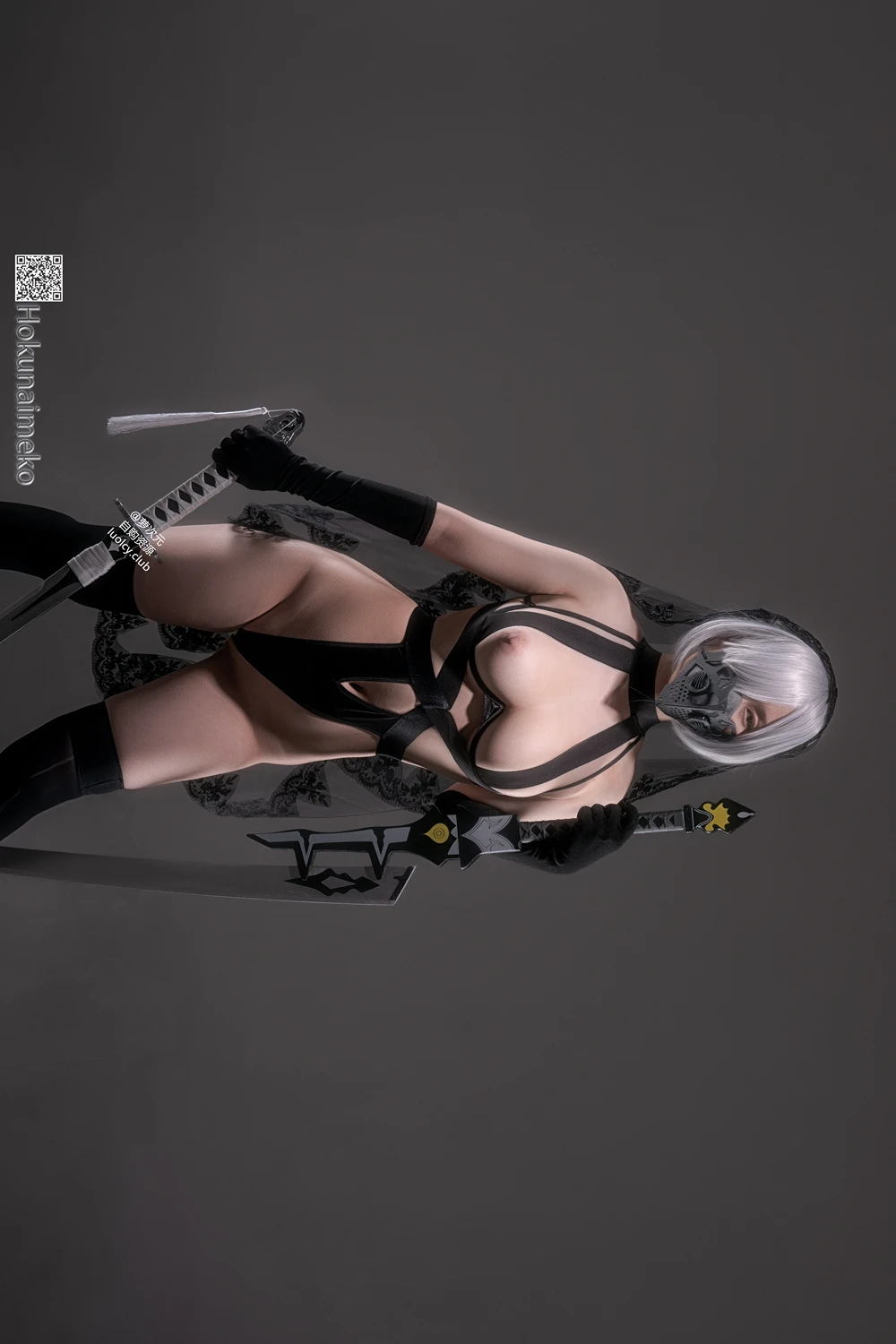 Cosplay Hokunaimeko 北乃芽子 – 火华NieRAutomata_2B - P13