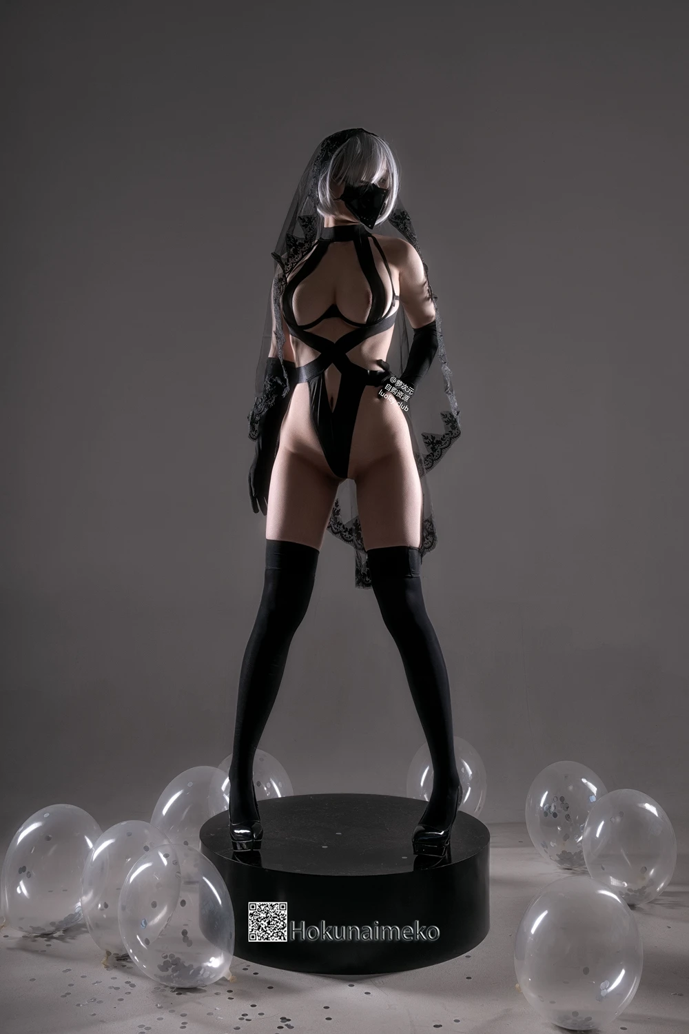 Cosplay Hokunaimeko 北乃芽子 – 火华NieRAutomata_2B - P1