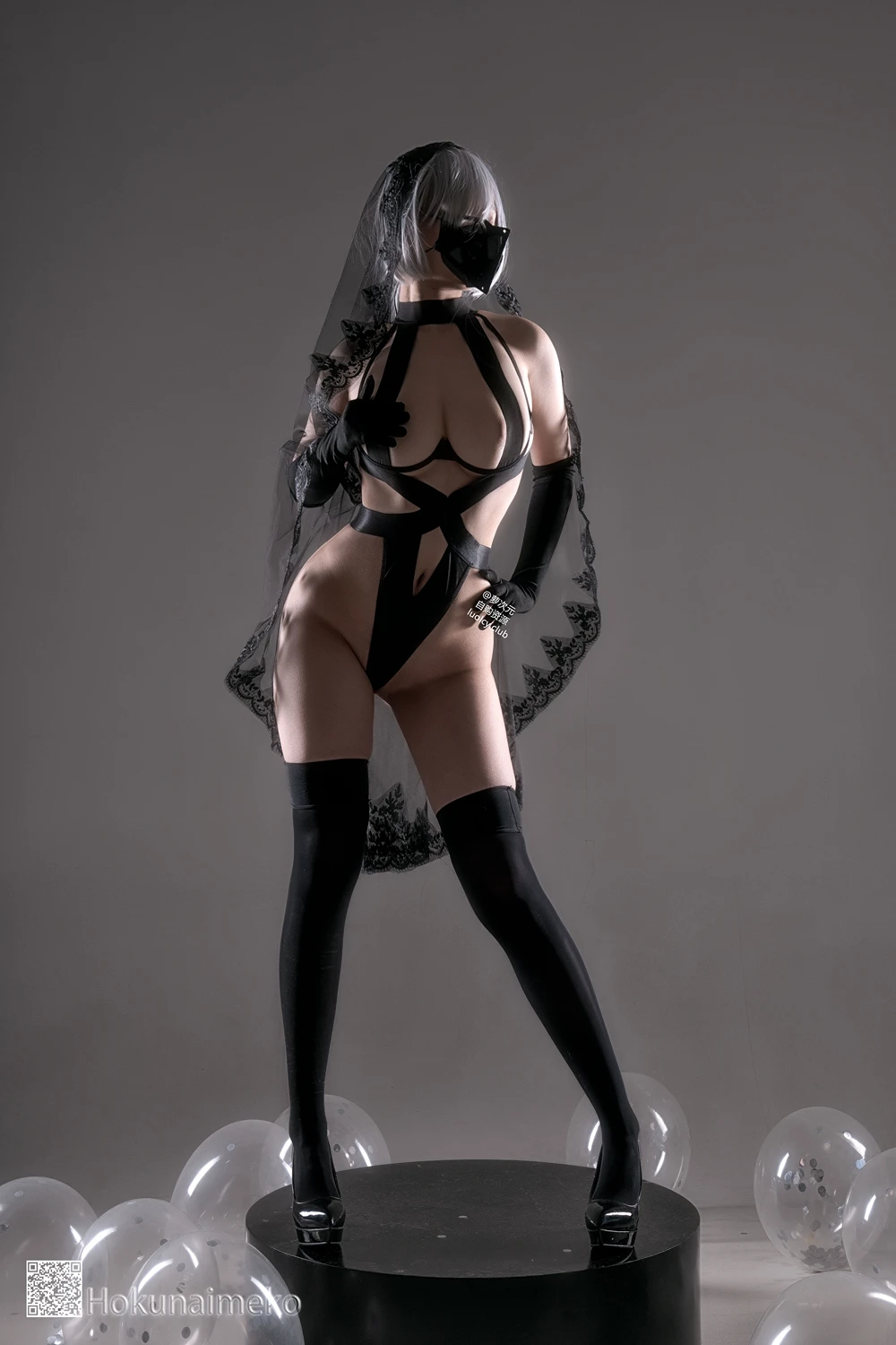 Cosplay Hokunaimeko 北乃芽子 – 火华NieRAutomata_2B - P2