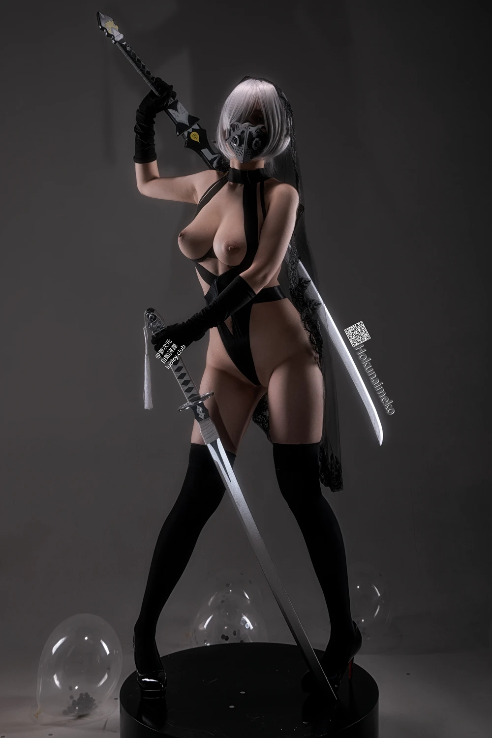 Cosplay Hokunaimeko 北乃芽子 – 火华NieRAutomata_2B - P29