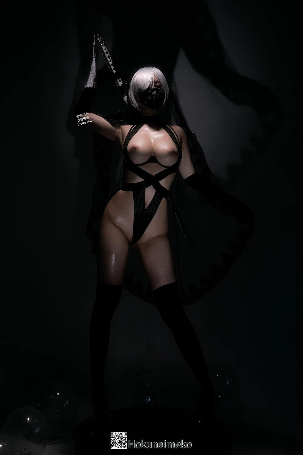 Cosplay Hokunaimeko 北乃芽子 – 火华NieRAutomata_2B - P38