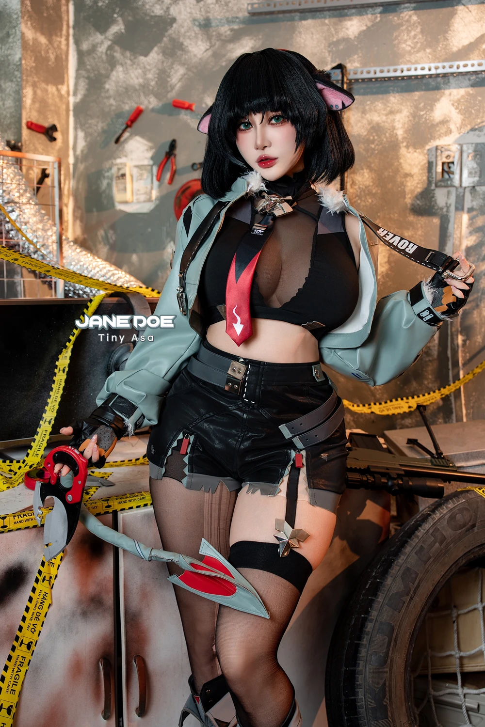 Cosplay Tiny Asa – Jane Doe Zenless Zone Zero 绝区零 简·杜 - P1