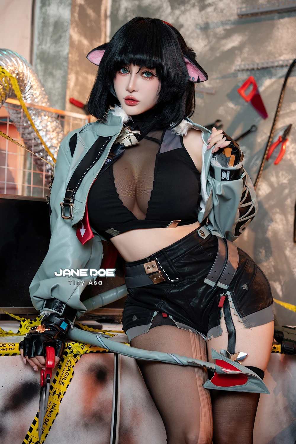 Cosplay Tiny Asa – Jane Doe Zenless Zone Zero 绝区零 简·杜 - P2