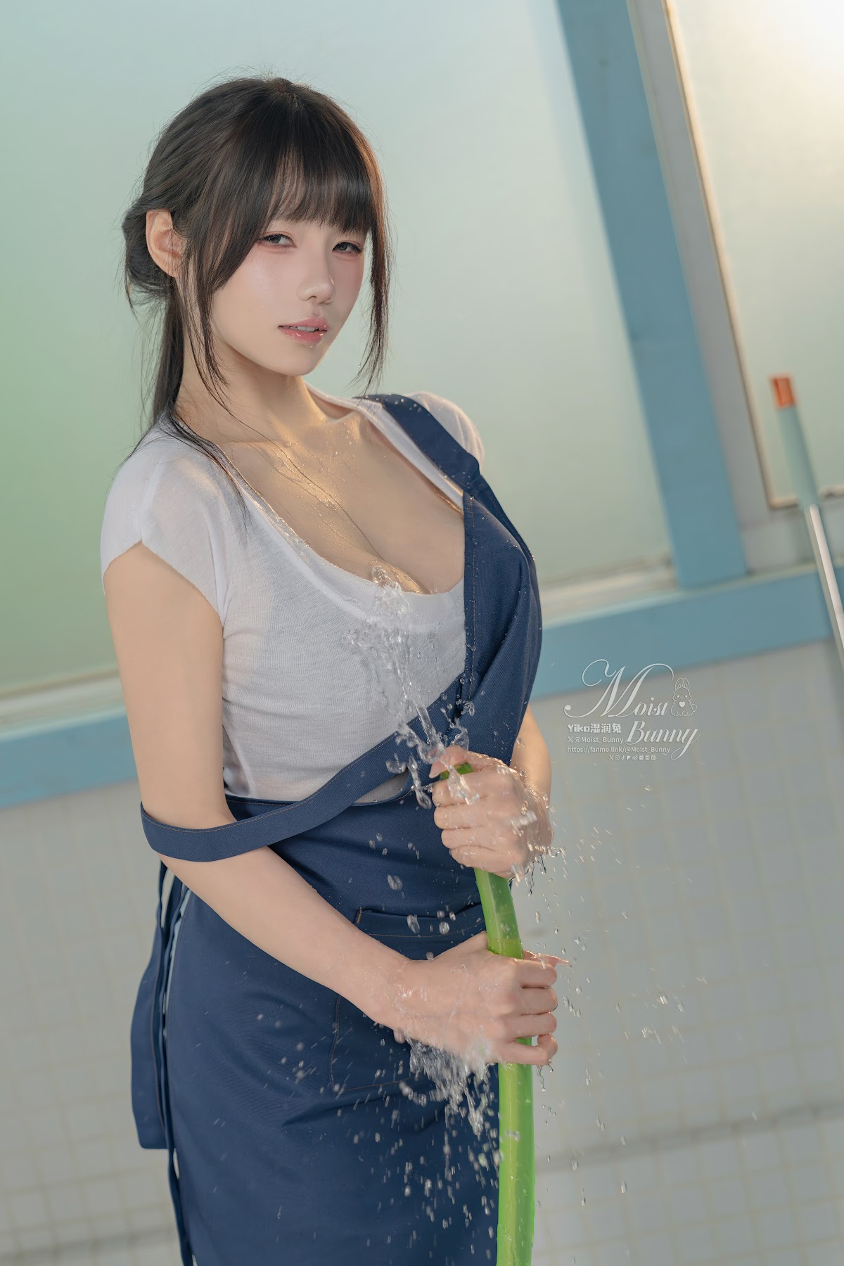 Coser@黏黏团子兔 – 09月作品『钱汤の女将』每夜 - P15