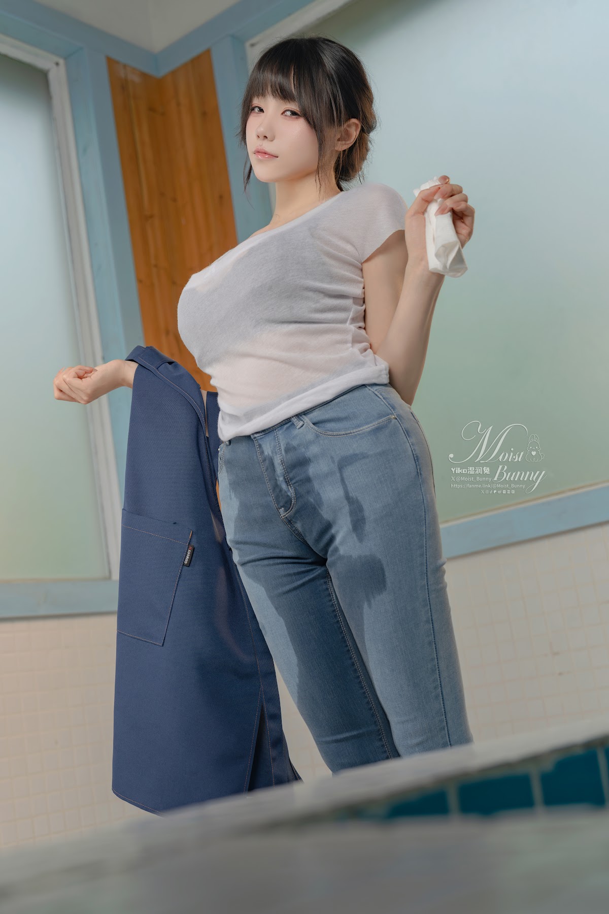 Coser@黏黏团子兔 – 09月作品『钱汤の女将』每夜 - P18