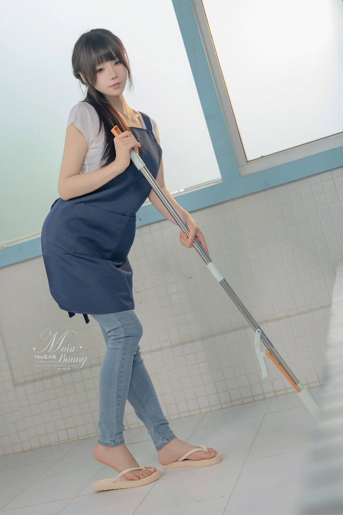 Coser@黏黏团子兔 – 09月作品『钱汤の女将』每夜 - P20