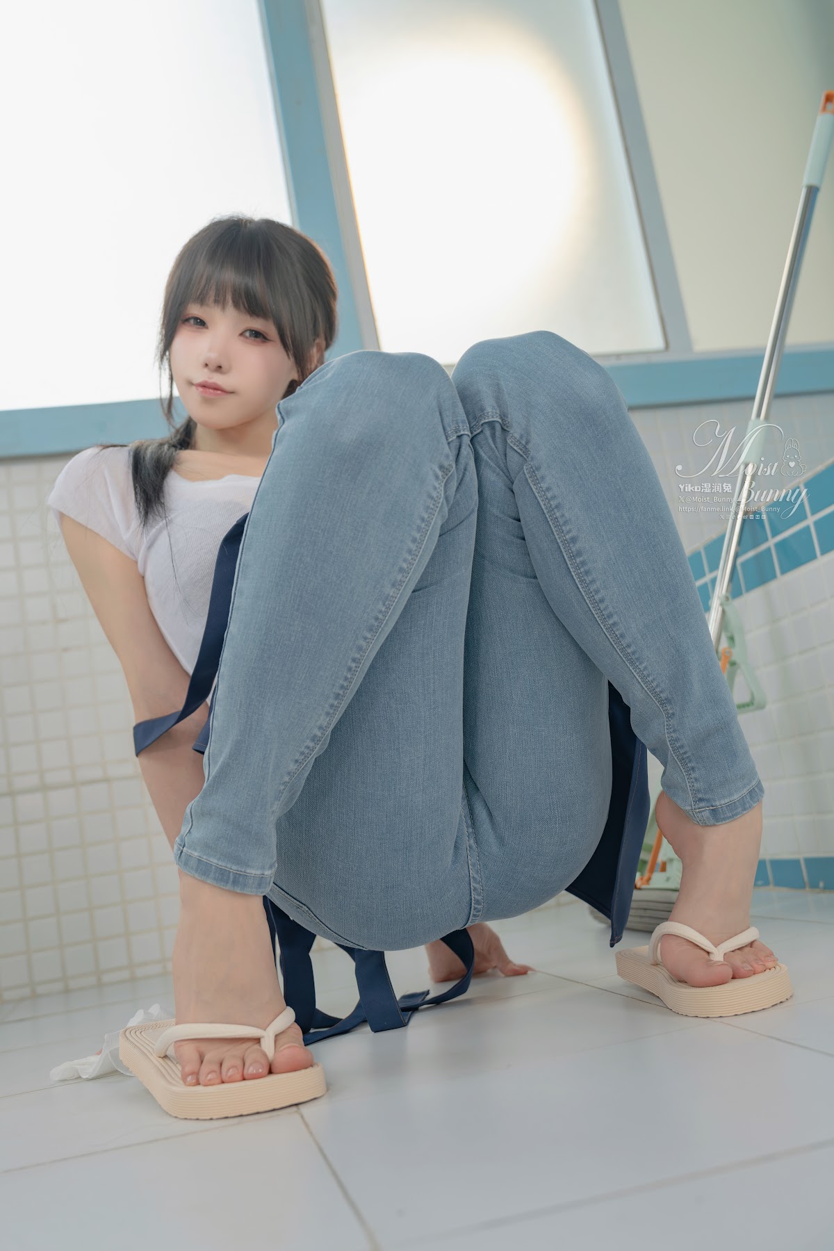 Coser@黏黏团子兔 – 09月作品『钱汤の女将』每夜 - P97