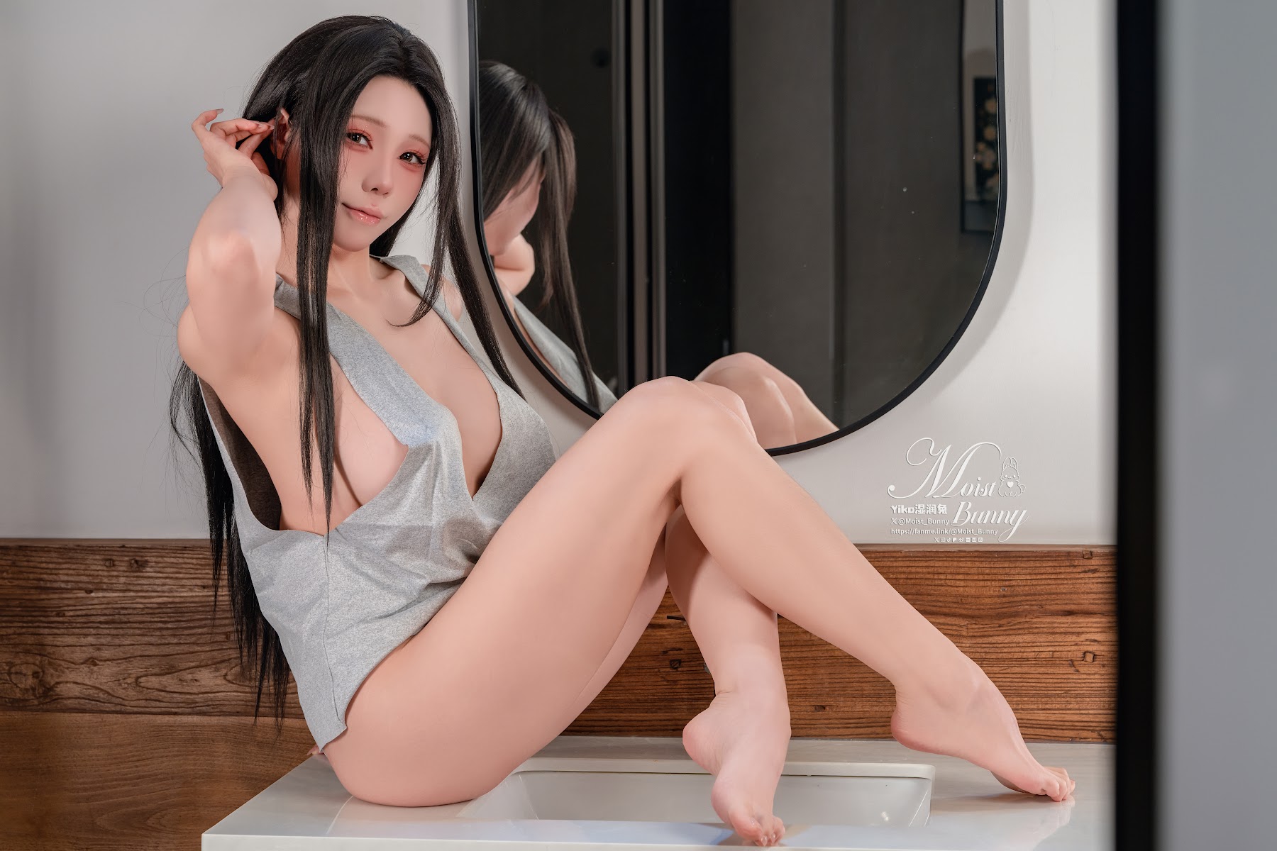 Coser@黏黏团子兔 – 12月作品 小酌怡情 - P48