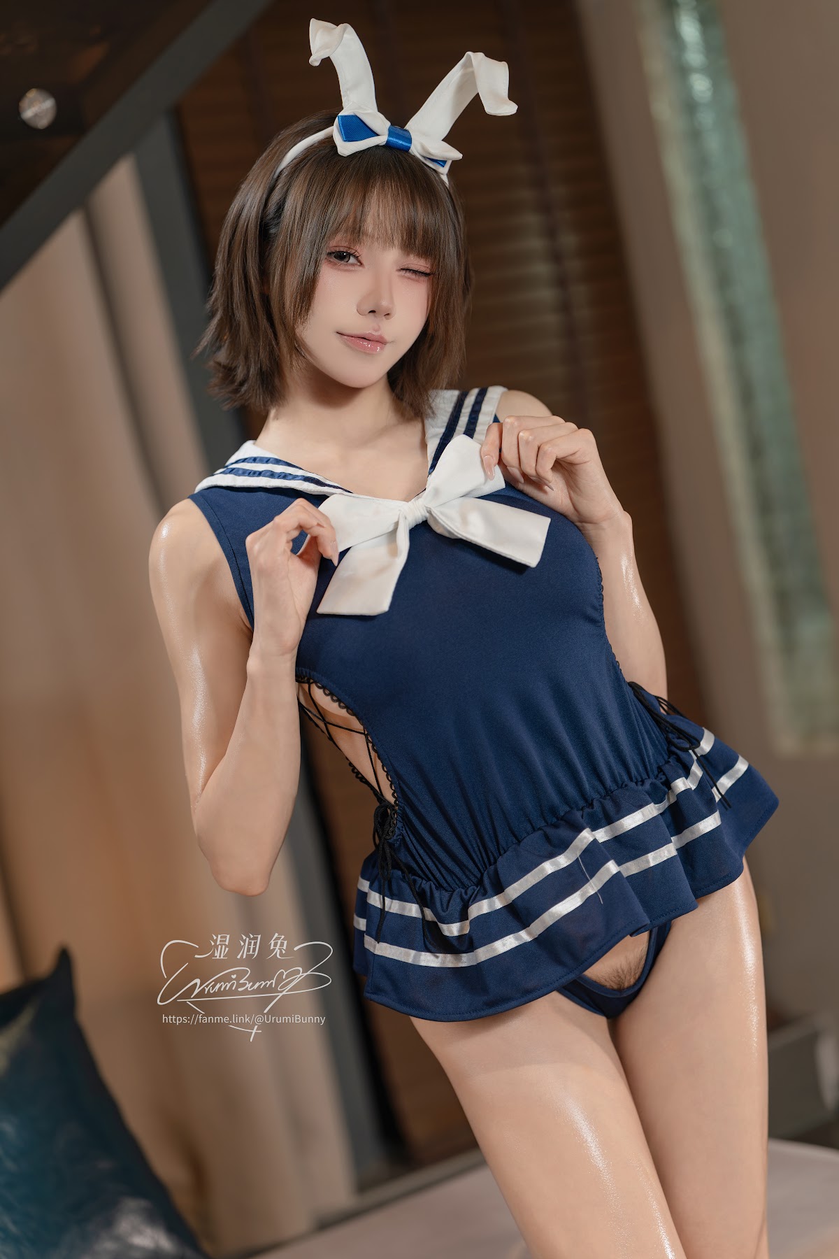 Coser@黏黏团子兔 – 2026年05月 月票专属特典 水手兔 - P14