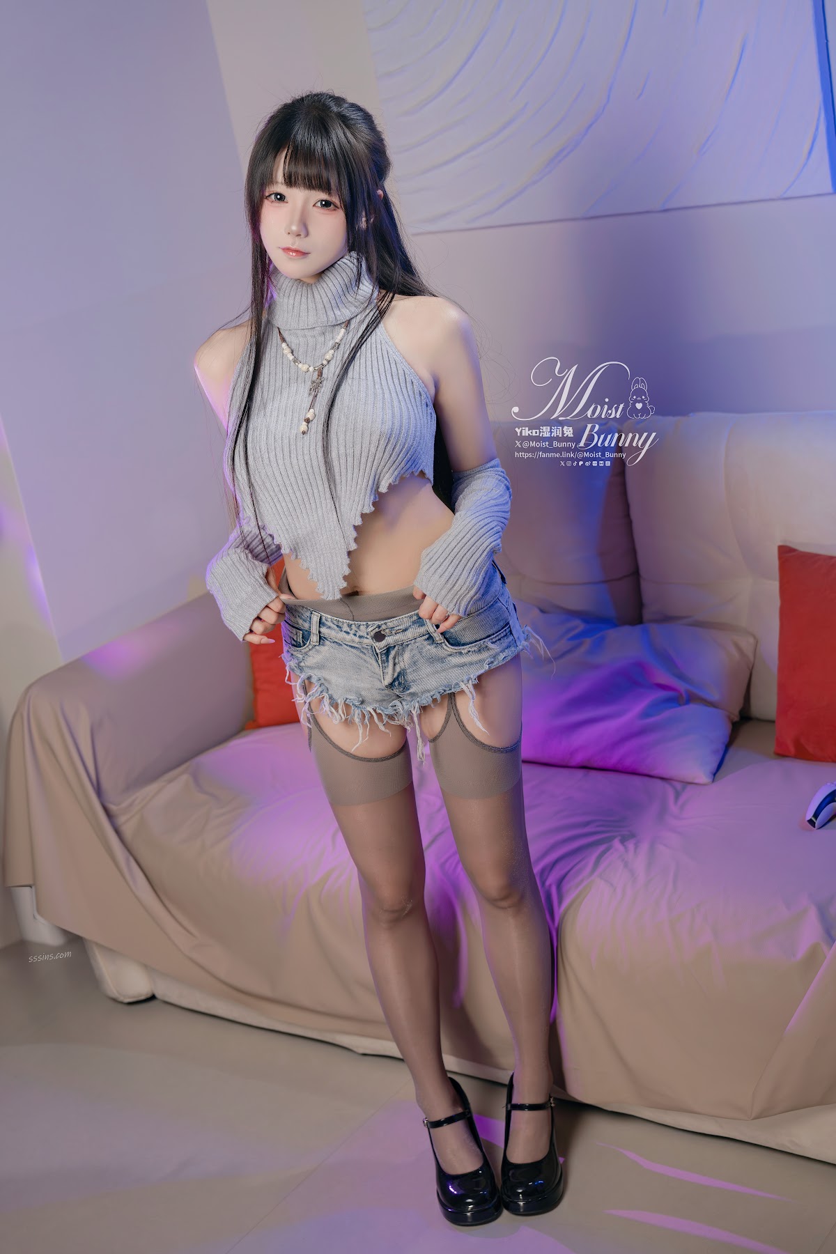 Coser@黏黏团子兔 – 陪玩少女 - P53