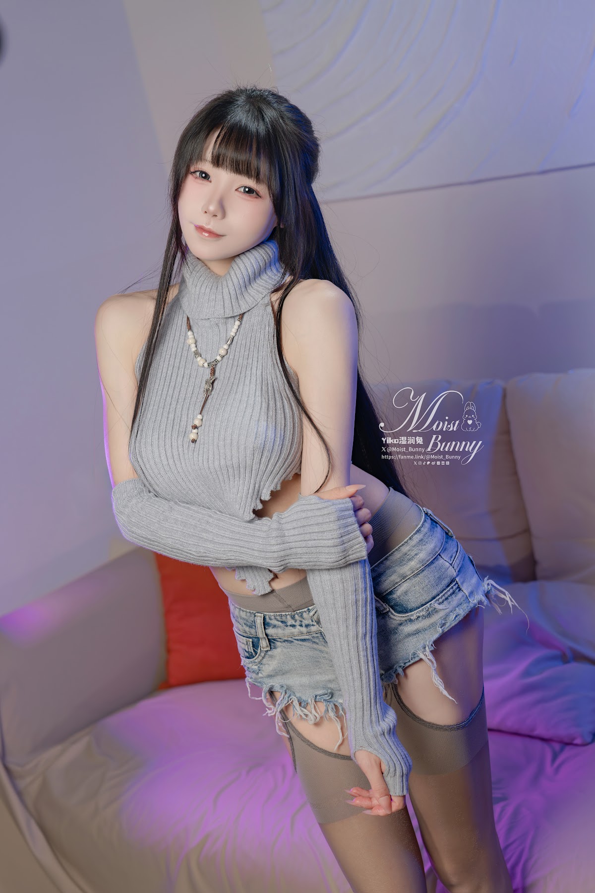 Coser@黏黏团子兔 – 陪玩少女 - P75