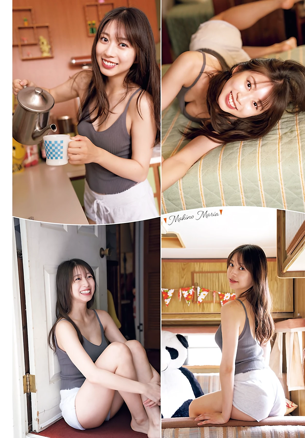沢口愛華 & 牧野真莉愛 – Shonen Champion 2026 No.29-30 (少年チャンピオン 2026年29-30号) - P15