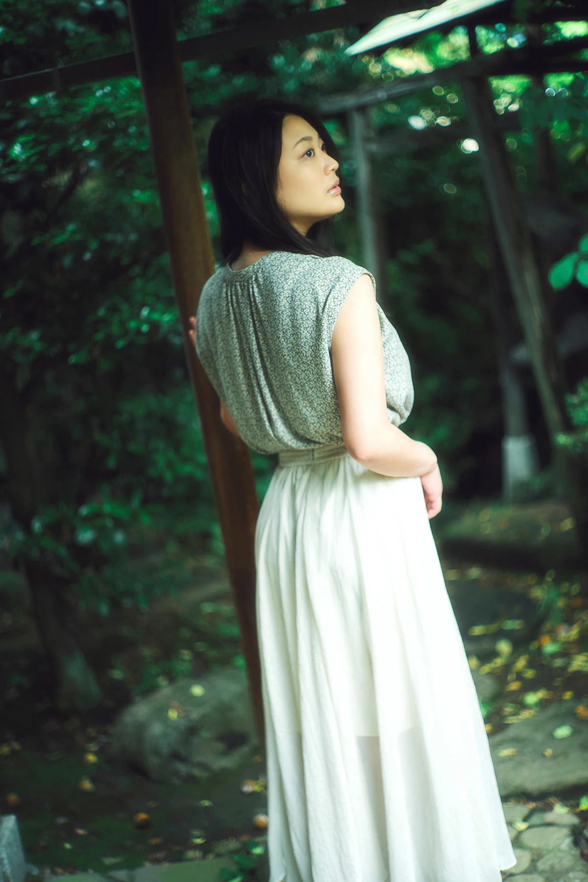 Kei Fubuki 風吹ケイ – FLASHデジタル写真集 「あなたのいない家で」 - P3