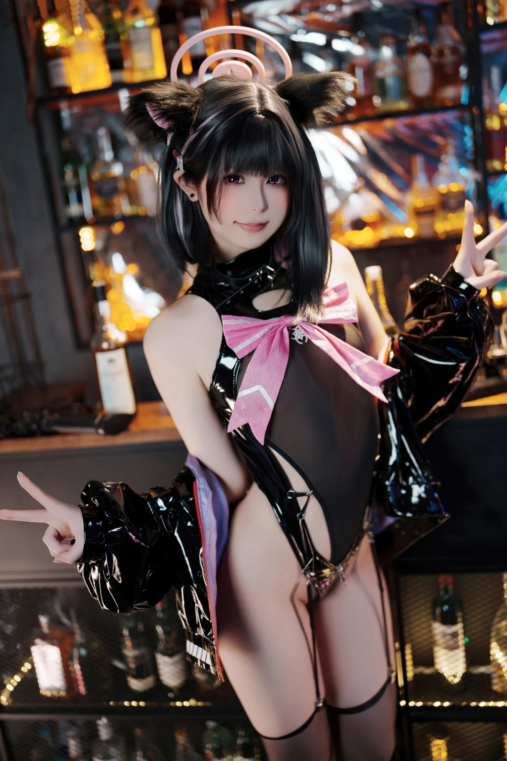 Cosplay Quan冉有点饿 – 蔚蓝档案 杏山和纱同人 - P24