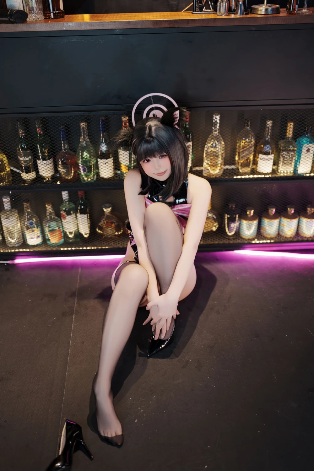 Cosplay Quan冉有点饿 – 蔚蓝档案 杏山和纱同人 - P28