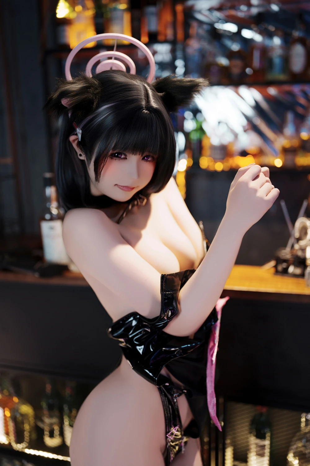 Cosplay Quan冉有点饿 – 蔚蓝档案 杏山和纱同人 - P49