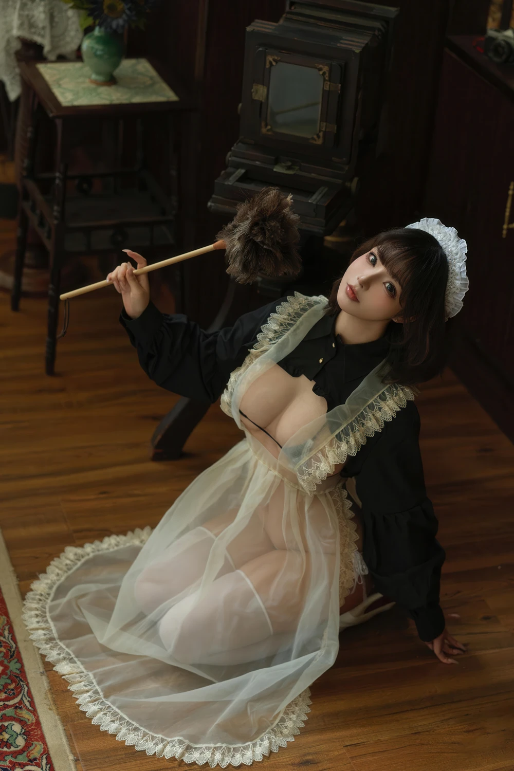 Cosplay Yuuhui玉汇 – 家养女仆 - P34