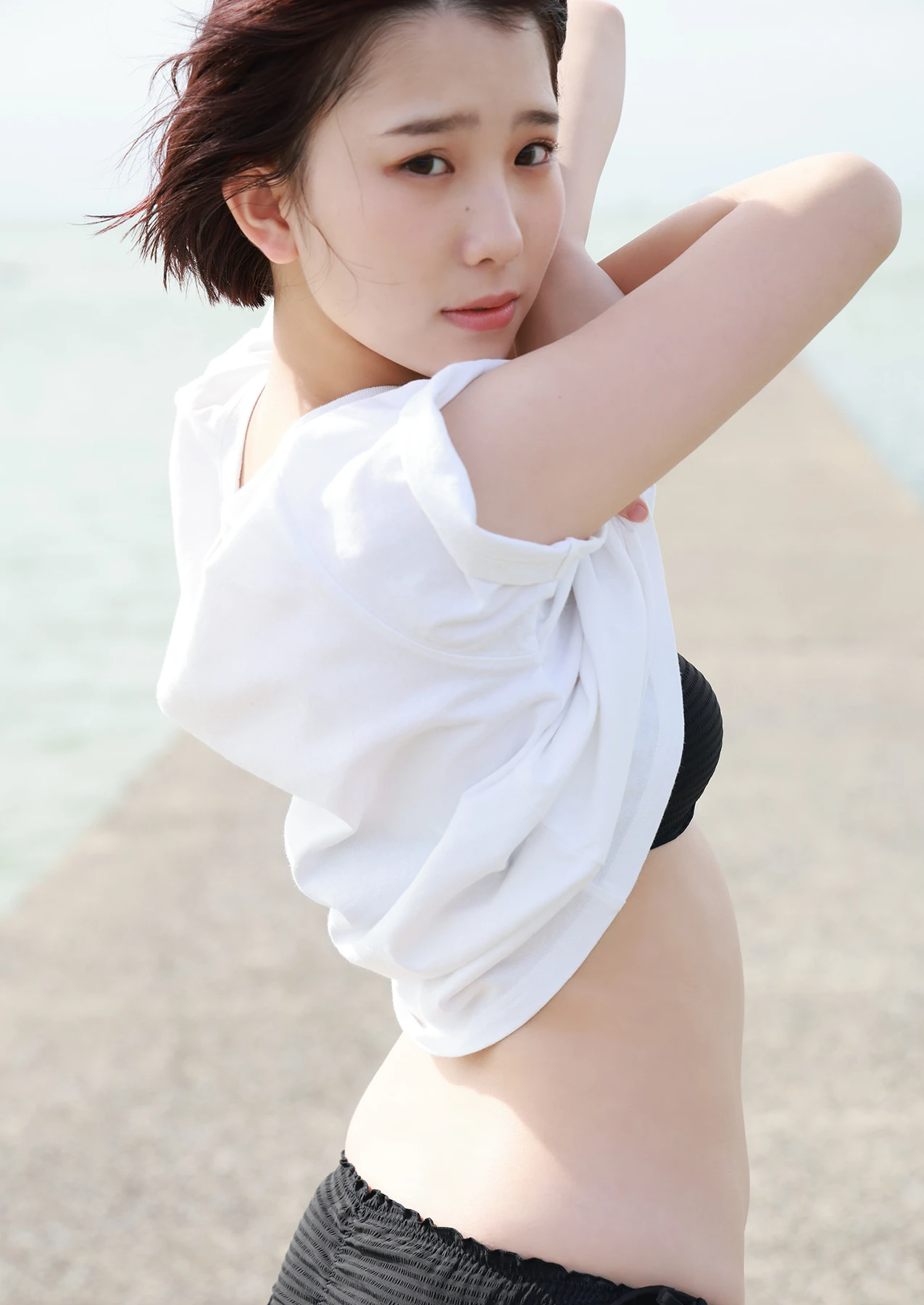 Nozomi Nishio 西尾希美 – 写真集 「はかなげピュア」 - P44