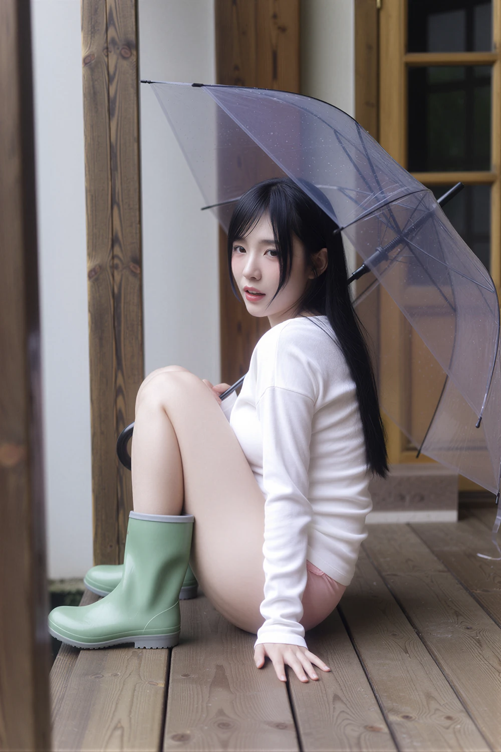 Rinaモモリナ – MAXIM 「Wet In The Rain – OUTSIDE」 - P11
