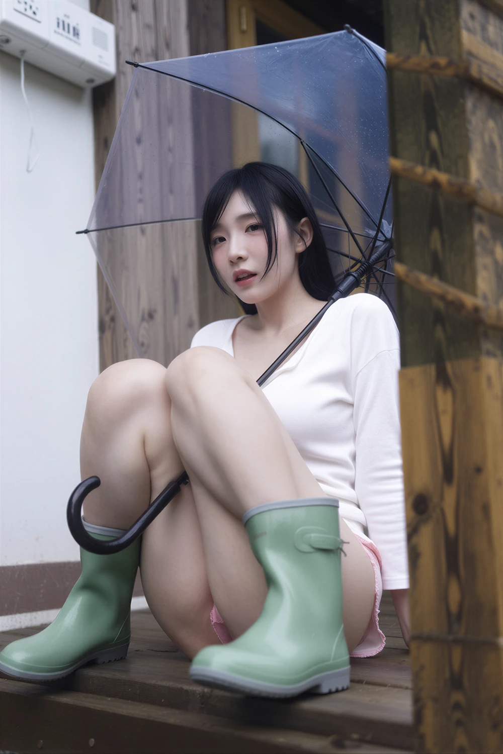 Rinaモモリナ – MAXIM 「Wet In The Rain – OUTSIDE」 - P13