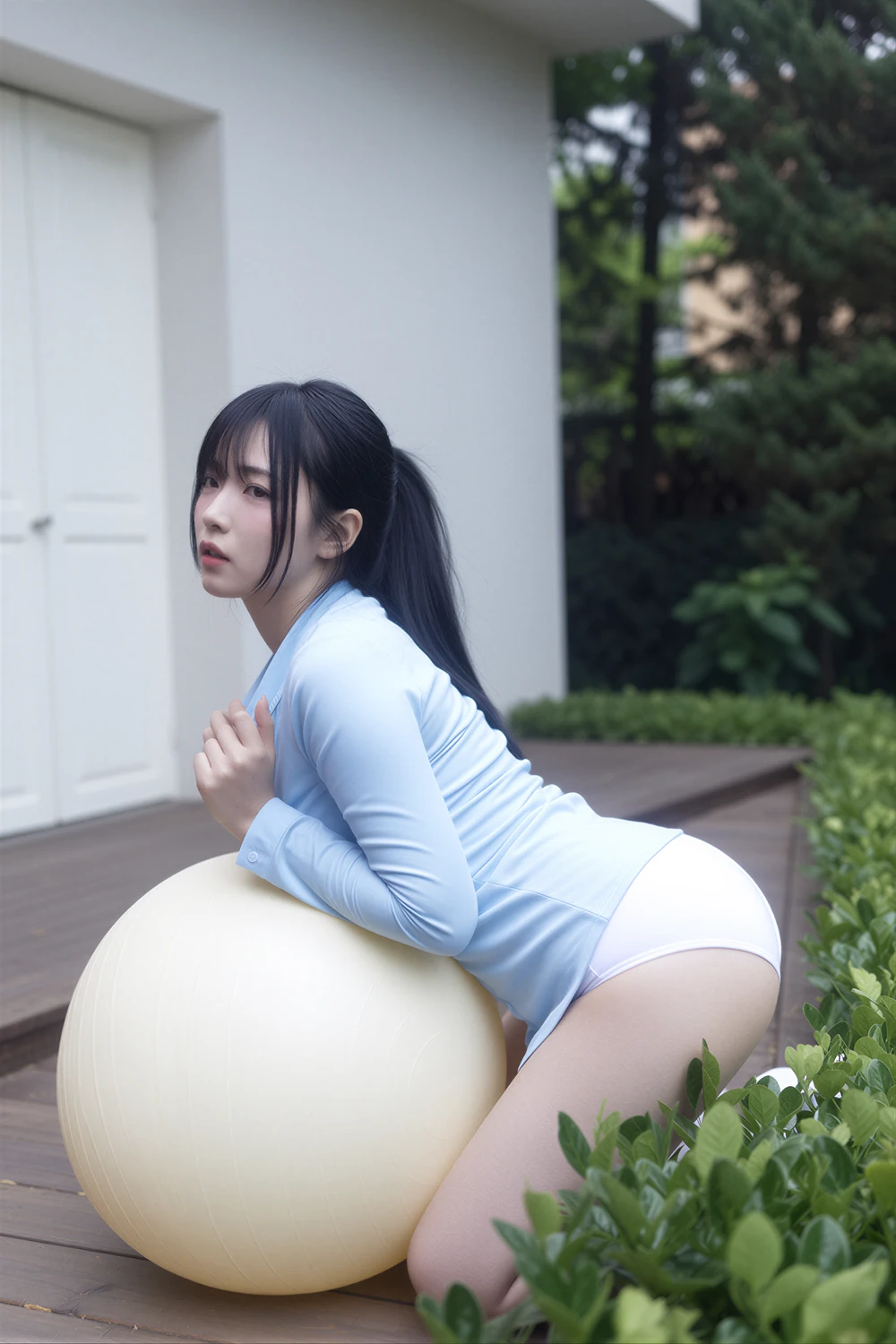 Rinaモモリナ – MAXIM 「Wet In The Rain – OUTSIDE」 - P56