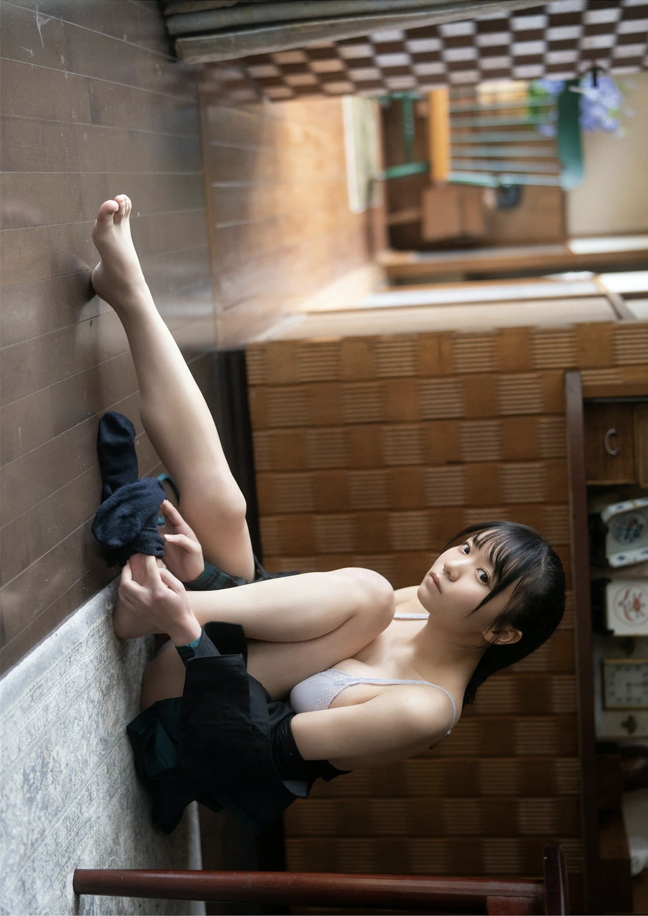 Yuko Tsubakino 椿野ゆうこ – BUBKAデジタル写真集 「部屋とセーラー服と私」 - P21