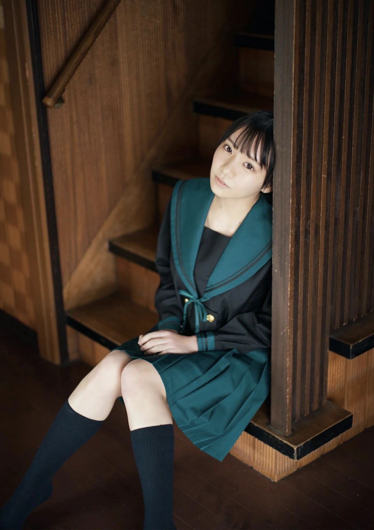 Yuko Tsubakino 椿野ゆうこ – BUBKAデジタル写真集 「部屋とセーラー服と私」 - P3