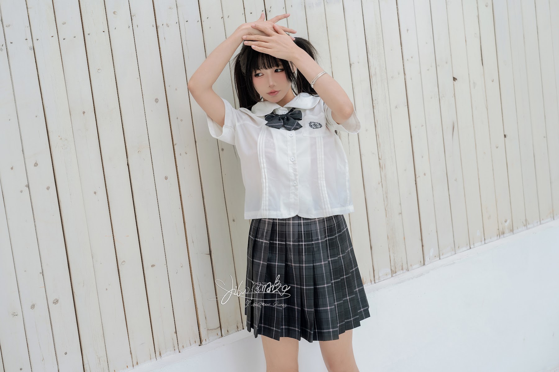 Coser@黏黏团子兔 – 10月作品『雨后小故事』WITH B - P32