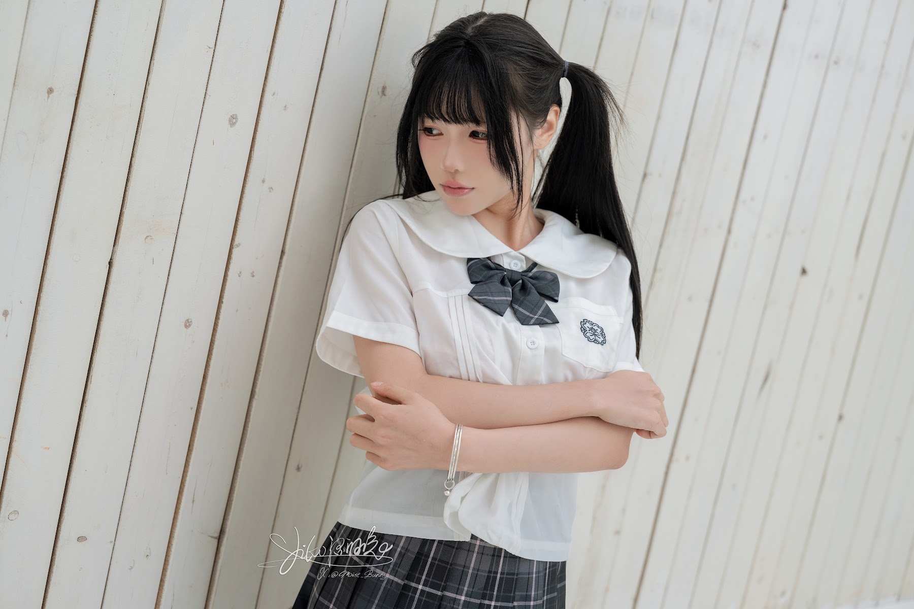 Coser@黏黏团子兔 – 10月作品『雨后小故事』WITH B - P54