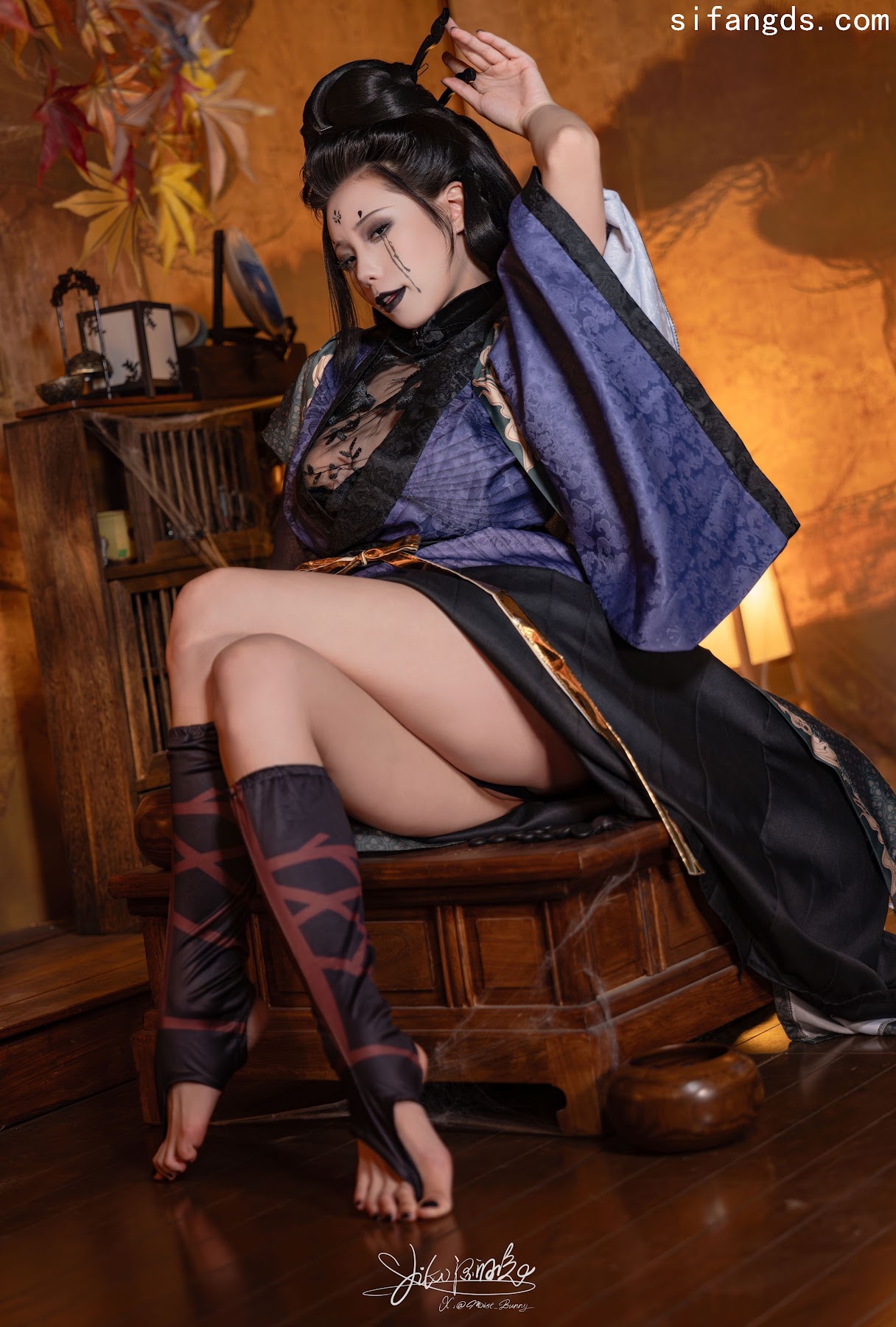 Coser@黏黏团子兔 – 黑神话悟空 蜘蛛精四妹 - P49