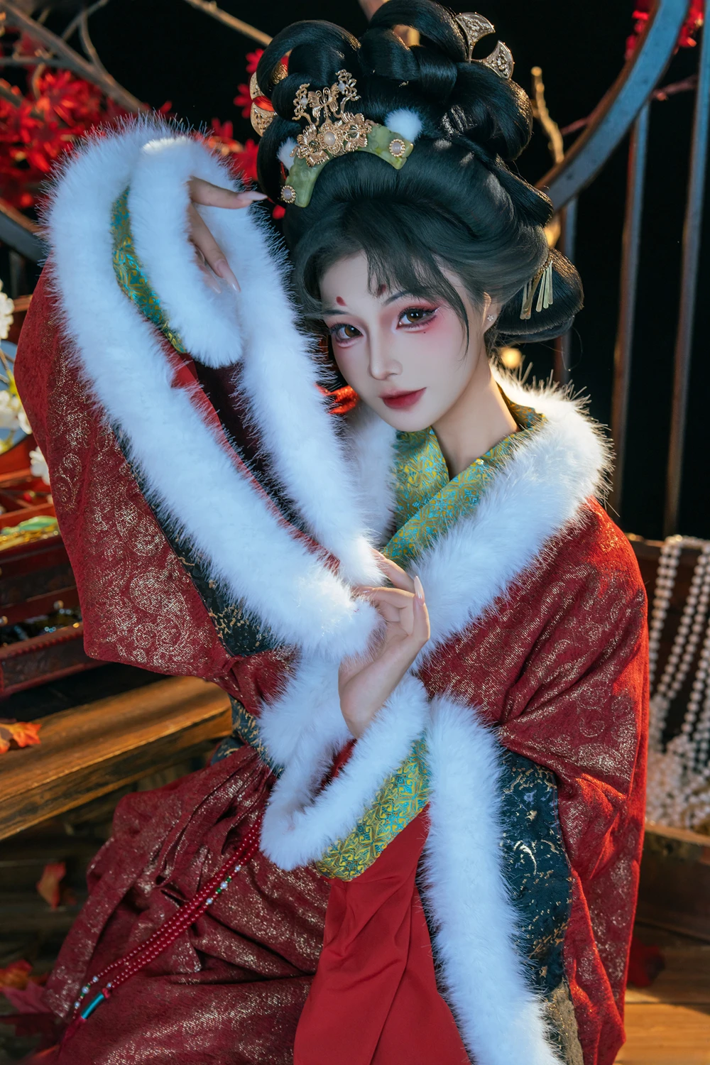 Cosplay Yuuhui玉汇 – 狐仙的报恩 - P15