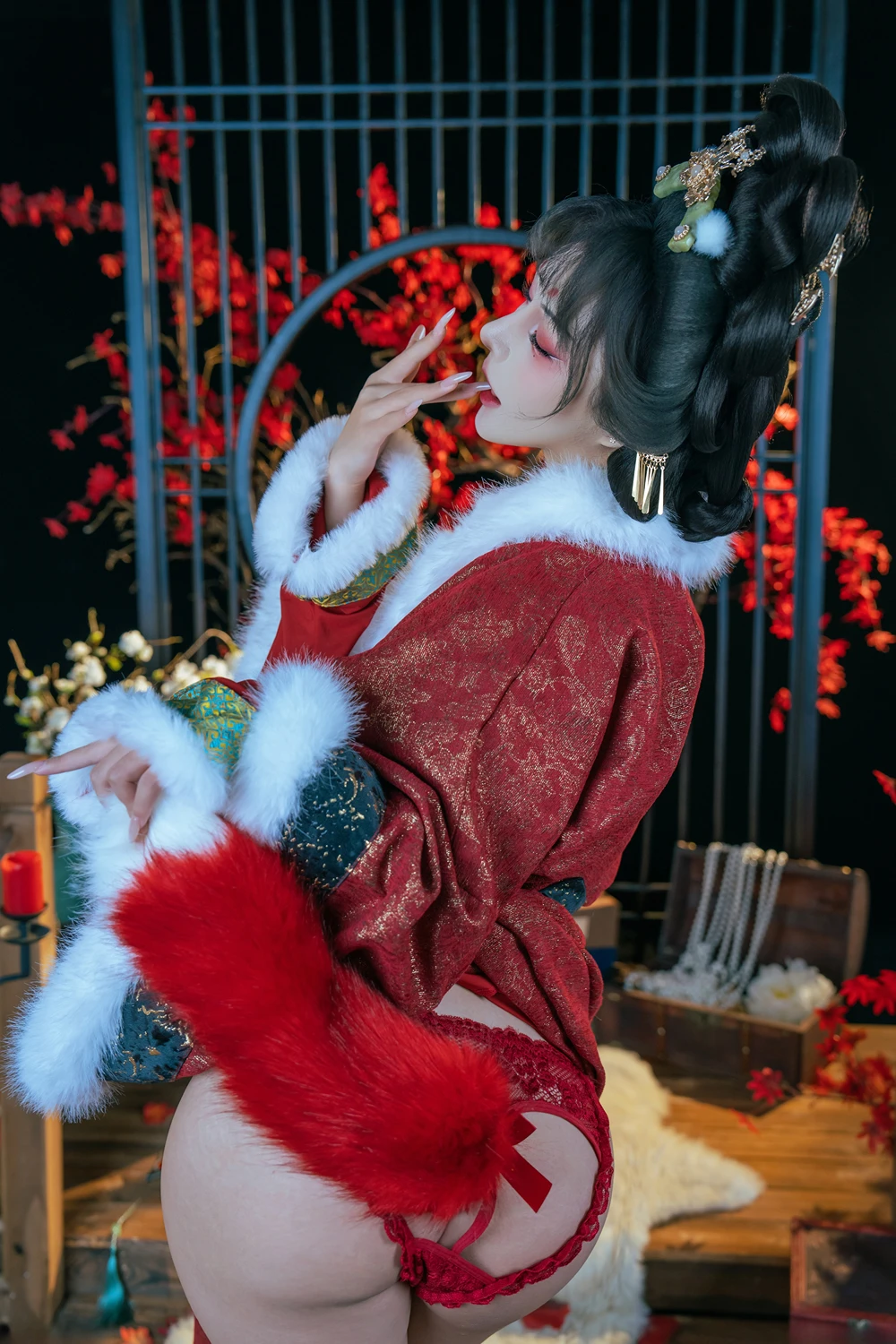 Cosplay Yuuhui玉汇 – 狐仙的报恩 - P28