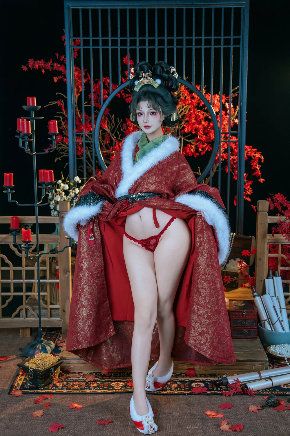 Cosplay Yuuhui玉汇 – 狐仙的报恩 - P31