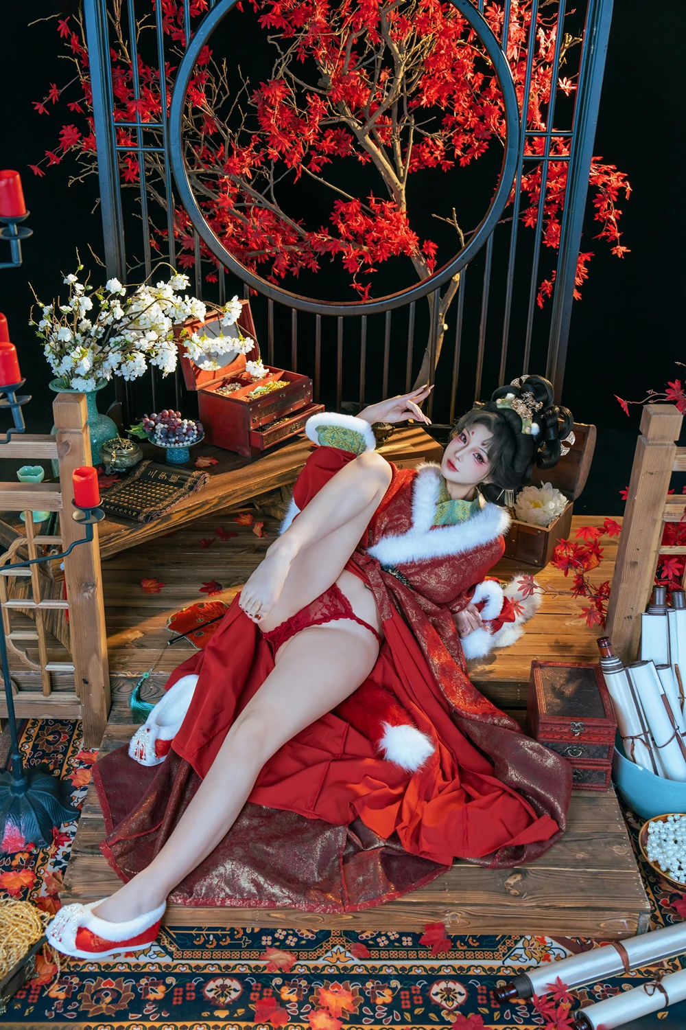 Cosplay Yuuhui玉汇 – 狐仙的报恩 - P37