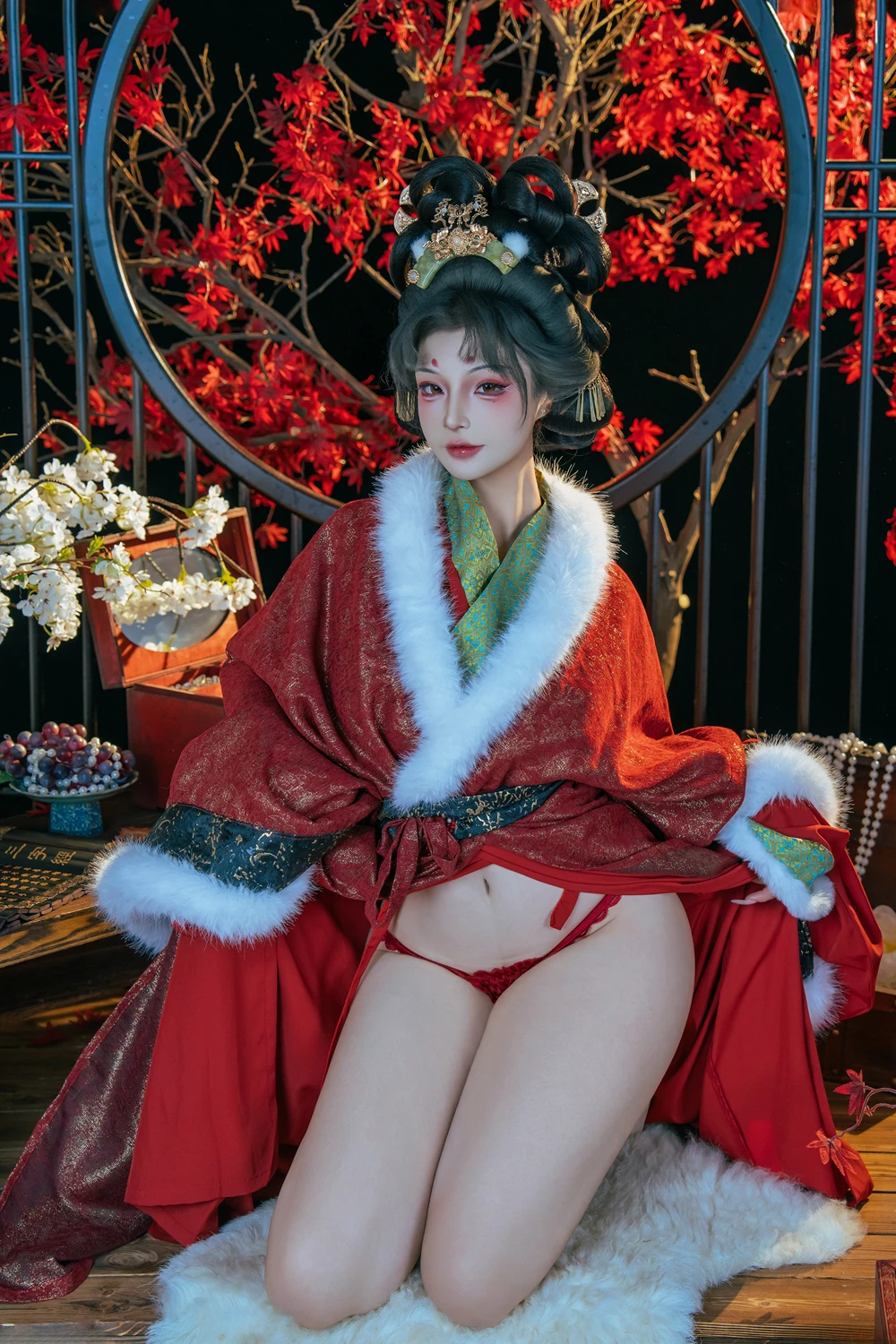 Cosplay Yuuhui玉汇 – 狐仙的报恩 - P48