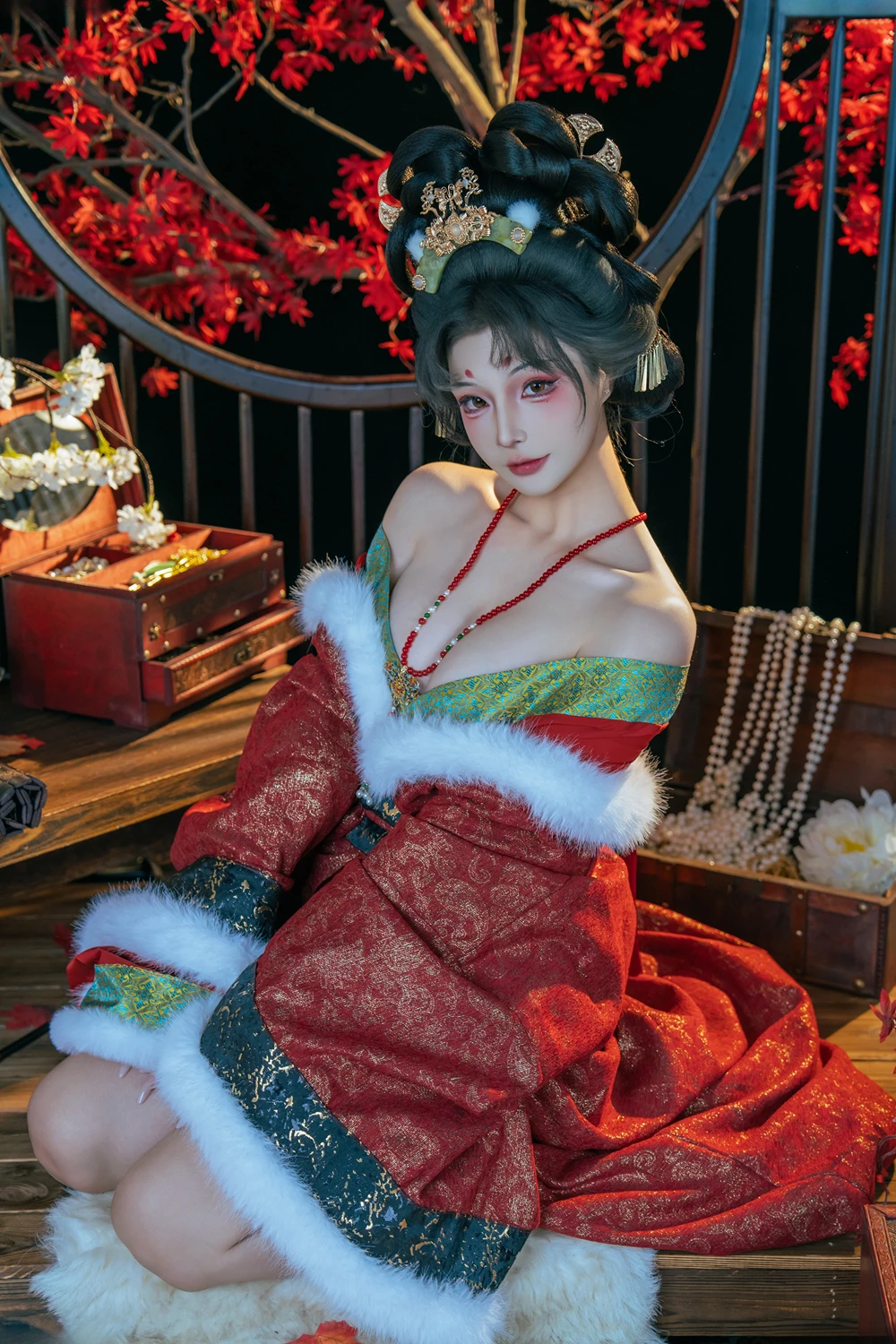 Cosplay Yuuhui玉汇 – 狐仙的报恩 - P51