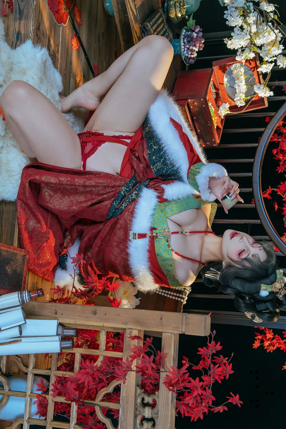 Cosplay Yuuhui玉汇 – 狐仙的报恩 - P55