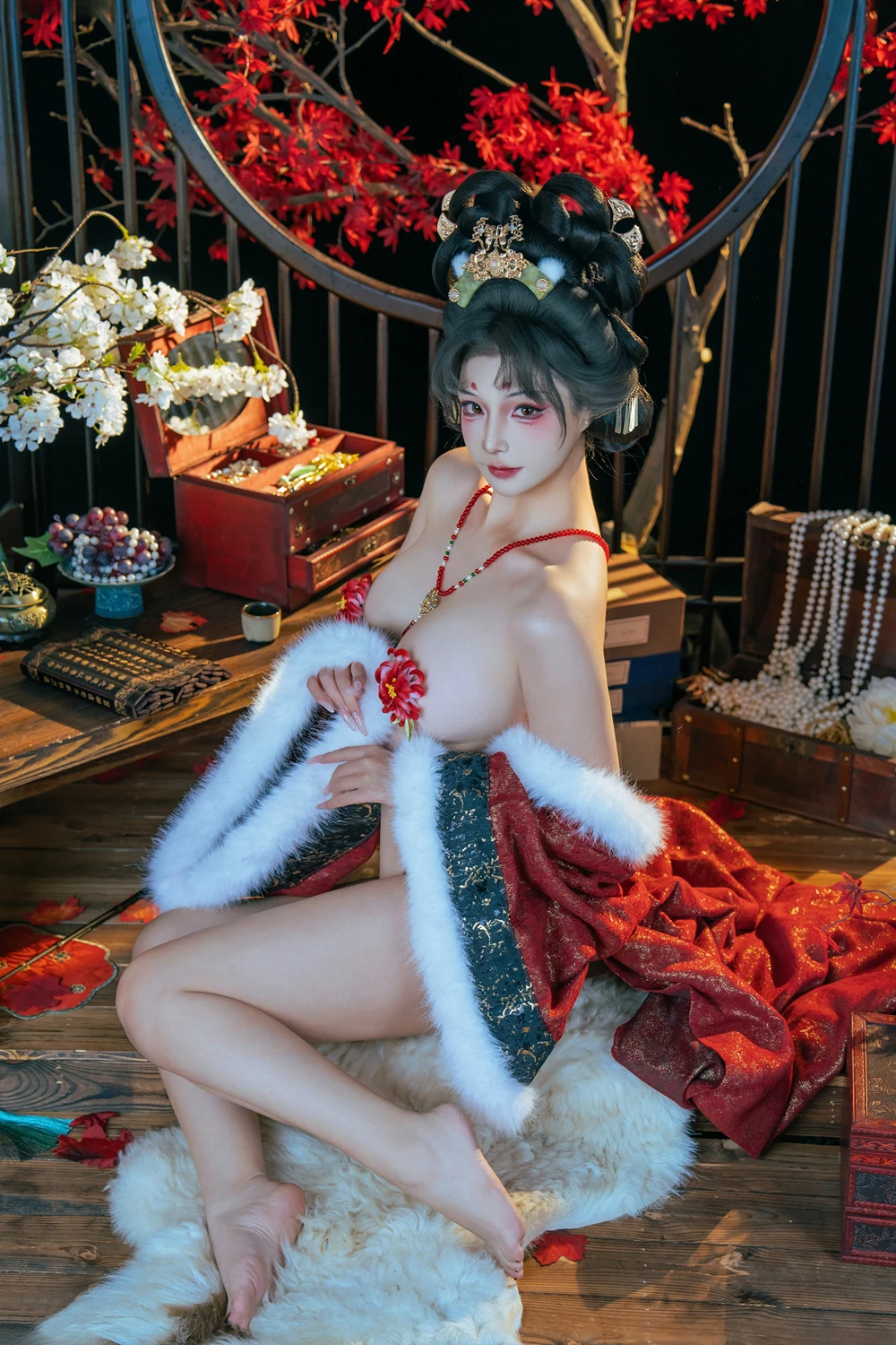 Cosplay Yuuhui玉汇 – 狐仙的报恩 - P73