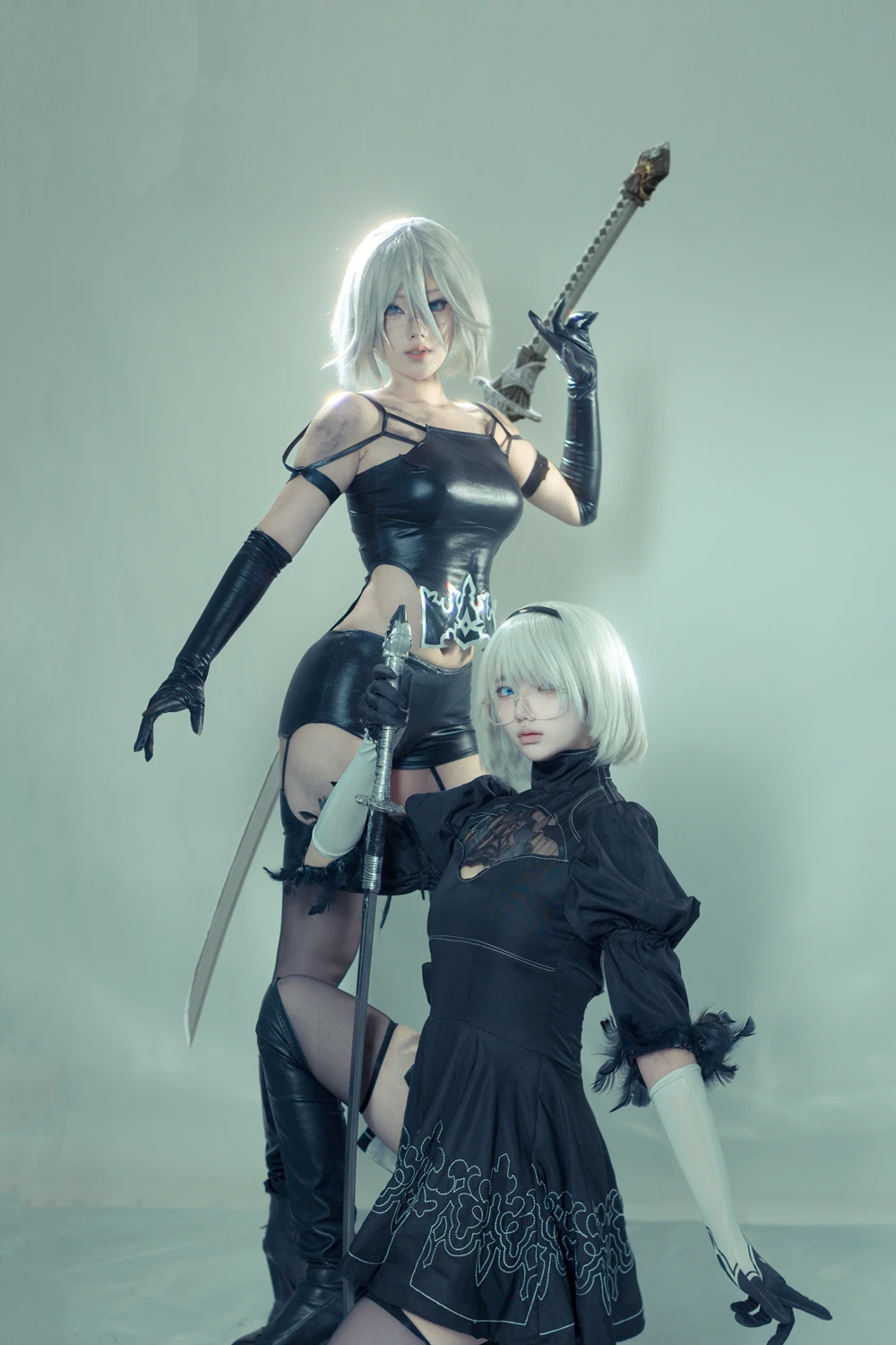 Cosplay 钛合金TiTi – 莉犬酱 & 尼尔双人 - P14