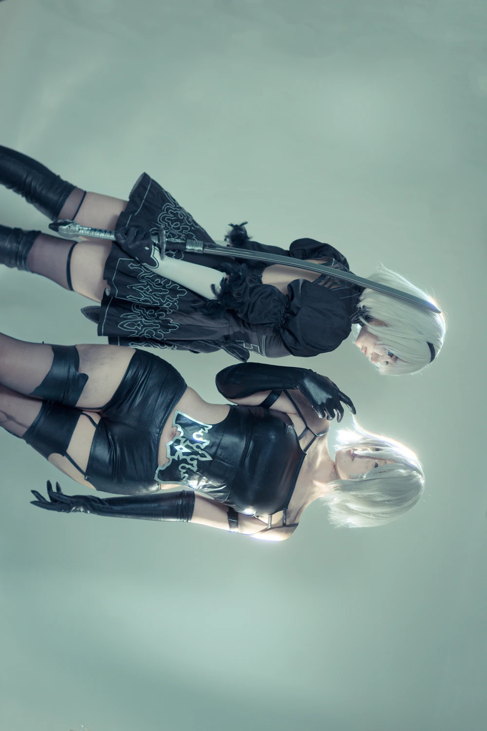 Cosplay 钛合金TiTi – 莉犬酱 & 尼尔双人 - P16