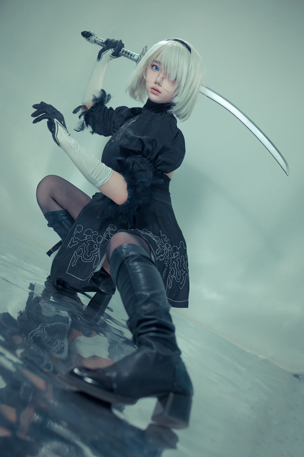 Cosplay 钛合金TiTi – 莉犬酱 & 尼尔双人 - P1