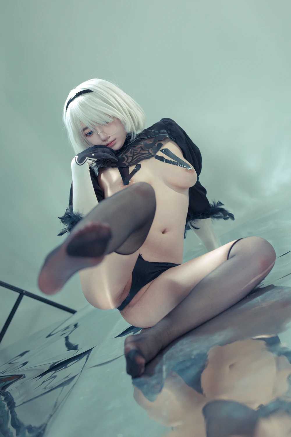 Cosplay 钛合金TiTi – 莉犬酱 & 尼尔双人 - P87