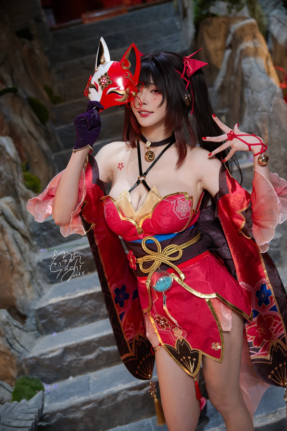 Cosplay Machi馬吉 – 花火 - P11